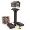 Dig-Free Easy Up Home Mailbox, Sandstone, Made in The USA