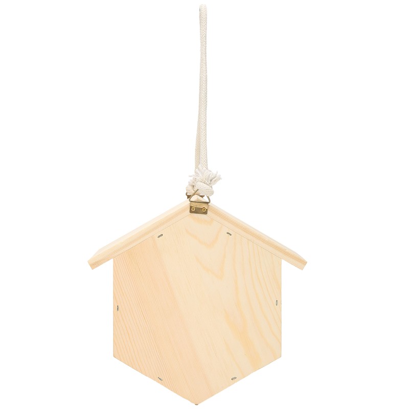Wooden Bee House Decorative Hanging Insect House Insect Hotel for