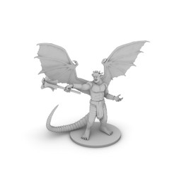 Pit Fiend Tabletop DND Gaming Miniature