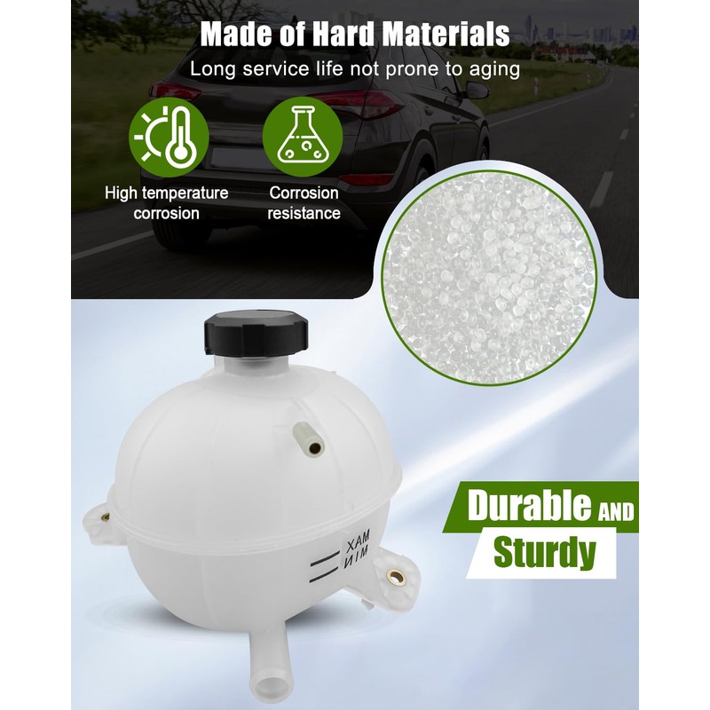 25431D3600 Engine Coolant Overflow Reservoir Tank with Cap Fit for