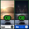 Car Hud Head up Display - Small Windshield Speedometer |