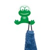 WENKO Saughaken Frosch Grün - Wandhaken, Kleiderhaken, Kunststoff (ABS), 9.5