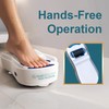 Salon Step Pedi Polisher – Hands-Free Foot Exfoliator for Shower