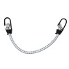Kotap VBC-18WHT Heavy Duty Durable Multi-Use Bungee Cords with Hooks,