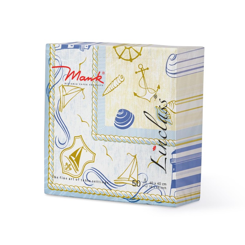Prime Guest Airlaid-Servietten 40x40 cm | Premium Einweg-Serviette | textilähnlich