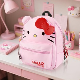 Kawaii Cartoon Bag, Cute Anime Backpack, 3D Pattern Shoulder Bag, Adujustable Shoulder Straps Schoolbags for Kids Girls Gift
