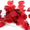 Naler 2000 Pétalos de Rosa de Seda Artificial Rojos para