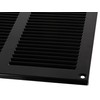LIRAST 14x6 Vent Cover with Built-in Screen - Black Return