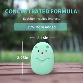 6 Boxes (300 Sheets) Mini Portable Disposable Travel Paper Soap Sheets Foaming Hand Washing Bath Scented hand soap for Indoor, Outdoor, Travel, Camping Hiking Nail Comfort - Pattern Name: 6 Boxes