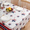 4th of July Tablecloth Rectangle Patriotic Memorial Day American Flag
