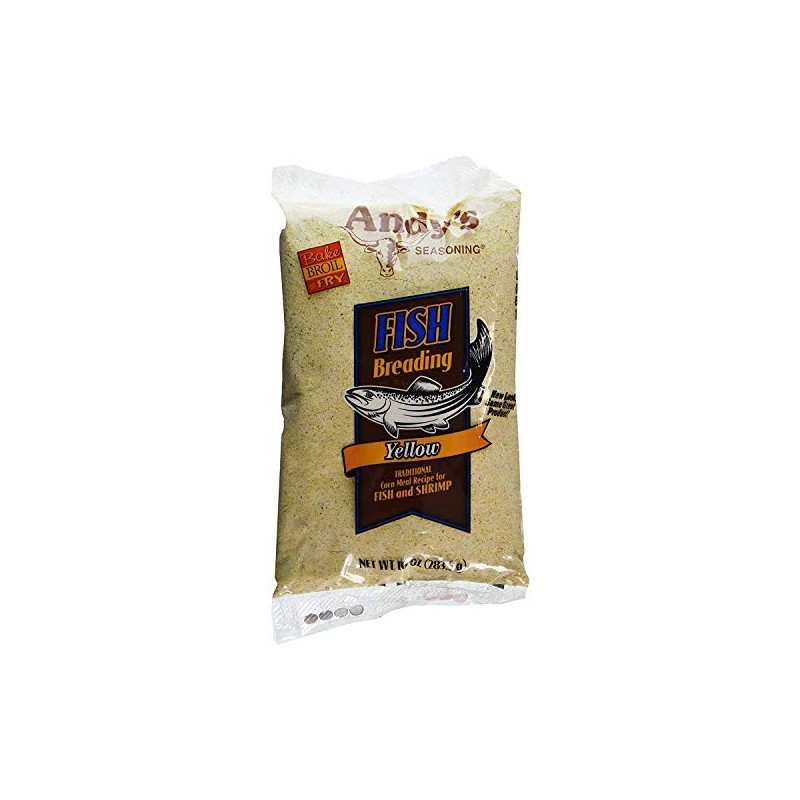 Andy's Seasoning Fish Breading - 3 PACK (1 ea Red,