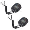 Stopwatch Timer, 2 PCS Multifunctional Handheld Digital LCD Stopwatch Timer