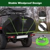 CEMOFE Bike Cover for Transport 2 Bikes on Rack, Waterproof