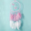 EQLEF Pink Dream Catcher for Women, Butterfly Dream Catcher Wall