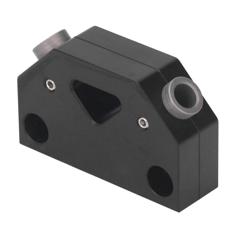 Woodworking Inclined Hole Fixture Black Aluminum Alloy 45 Degree Angle