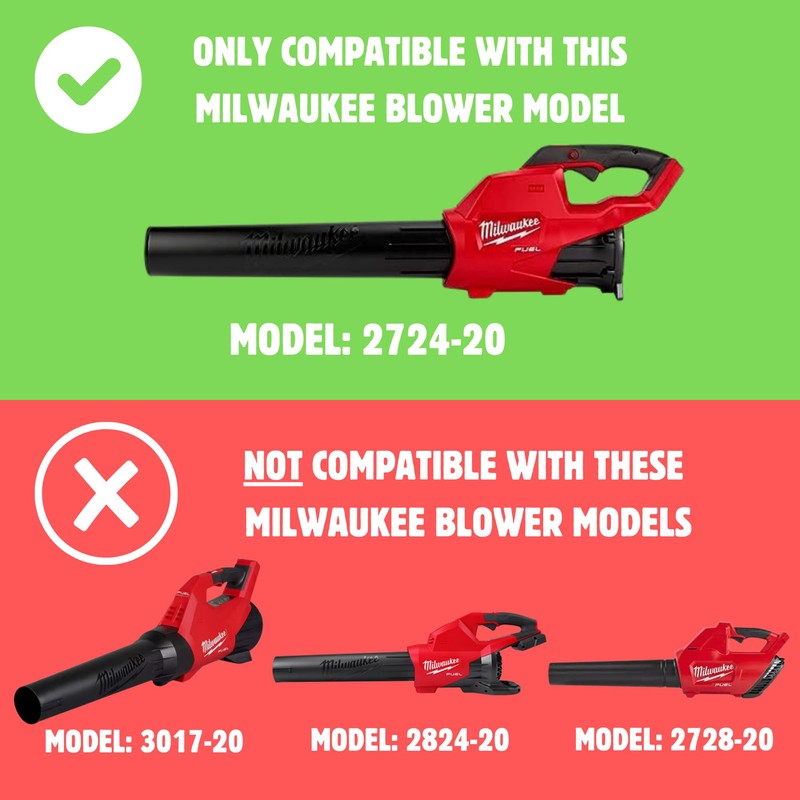 Wall Mount for Milwaukee M18 Leaf Blower | Only Compatible