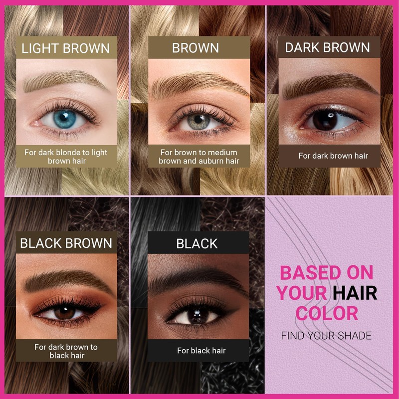 iMethod Eyebrow Pen - Eyebrow Pencil Magic 2-in-1 Eye Brow