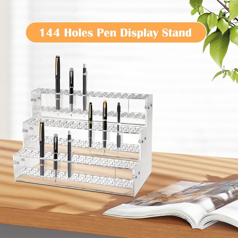 Makeup Paint & Brush Organizer Rack Pen Display Stand, Multi-Level