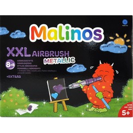 MALINOS 300969 XXL Airbrush Metallic, Colourful, Pack of 29 (Pack of 1)