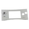 XBERSTAR Ersatz-Frontplatte für Gameboy Micro GBM Controller Frontabdeckung (Silber)