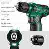 Tool Kit: 8V Cordless Drill, Home Toolbox with storage case,
