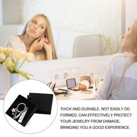 Jewellery Box Gift Box Jewellery Box Jewellery Box Jewellery Box Jewellery Box Jewellery Box Jewellery Black Gift Box Jewellery for Rings, Necklaces, Earrings and Bangles etc