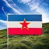 Yugoslavia Flag Colours Yugoslavia Flag 150 cm x 90 cm
