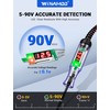 WINAMOO Test Light Automotive 5-90V Digital LED Circuit Tester with