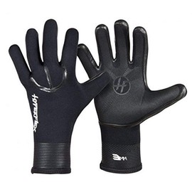 Hyperflex Pro Series Wetsuit Gloves – Helps Protect Hands – Surf Neoprene Gloves for Kiteboarding - Designed with Hi-Grip Palms and Fleece Lining for Warmth - Premium Quality 3MM - Medium