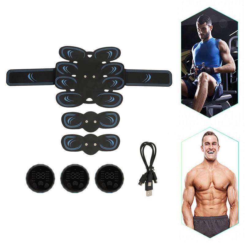 Abs Stimulator Muscle Toner Ab Machine Abdominal Toning Belt Portable