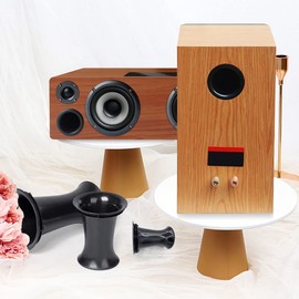 Kalevel 2 Inch Speaker Port Tube Subwoofer Vent Port Tube Bass Reflex Speaker Box Accessories for Sound System 2 Pcs