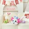 MaoGoLan 5 Pcs Axolotl Plush Stuffed Animal with 4 Babies