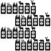 Kingdder 24 Pcs Metal Bear Light Switch Cover Moose Tree