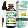 Why Not Natural Organic Mullein Drops for Lungs, USDA Organic,