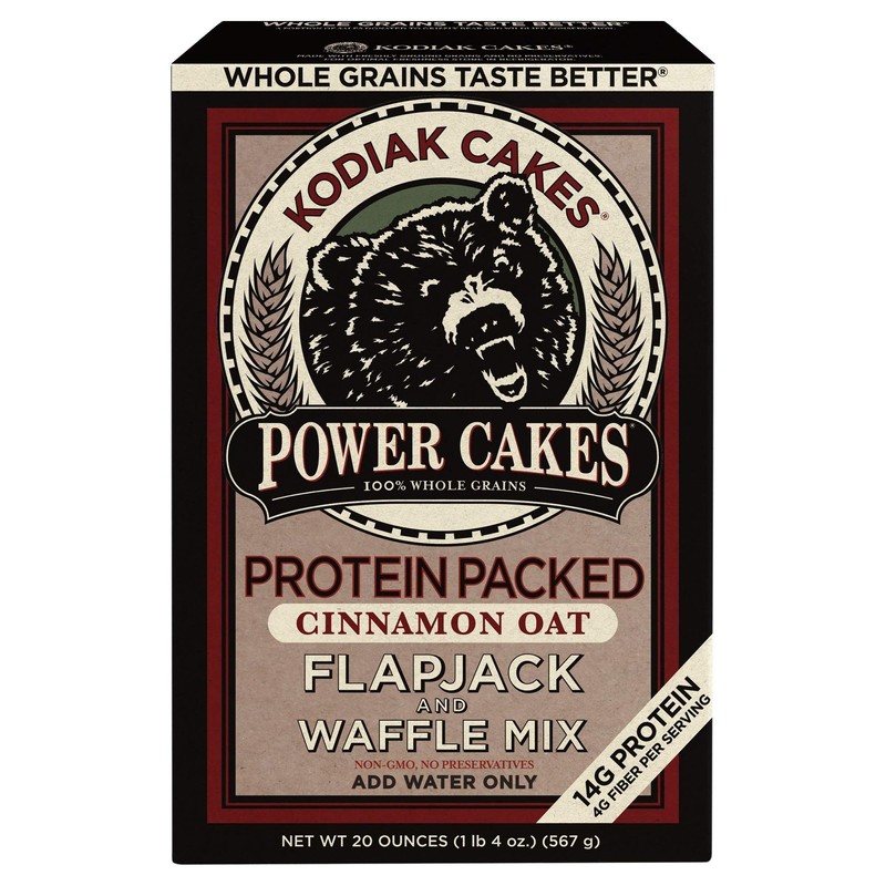Power Cakes Cinnamon Oat Flapjack & Waffle Mix (Pack of