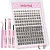 Mayhug Eyelash Extensions Set, Natural Lash Extension Set, 8-16 mm,