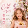 Pink Reindeer Antler Headband Glitter Bow Elk Bells Hair Hoop