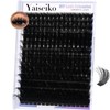 Yaiseiko Fluffy Lash Clusters 300D Thick Long 12-25mm Volume Cluster