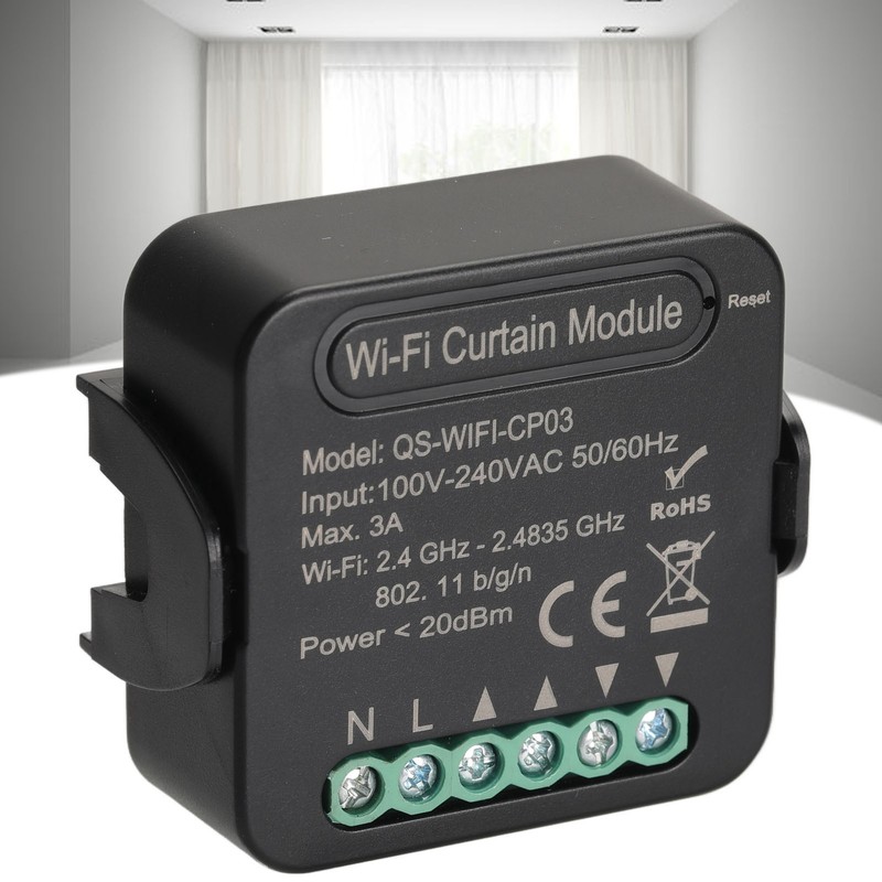 WiFi Curtain Module Wireless APP Remote Control Smart Curtains Breaker