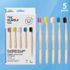 The Humble Co. Bamboo Toothbrushes (5pk) – for Superior Oral...