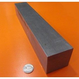 Basic Square 4140 Alloy Steel Annealed Bars, 2.0" x 2.0" Wide x 12" Length