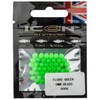 LEEDA Icon 5mm Beads - Pack of 50: Fluro Green