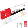 UltraPro 12 inch Plug-in Wi-Fi Under Cabinet Lights, Many White