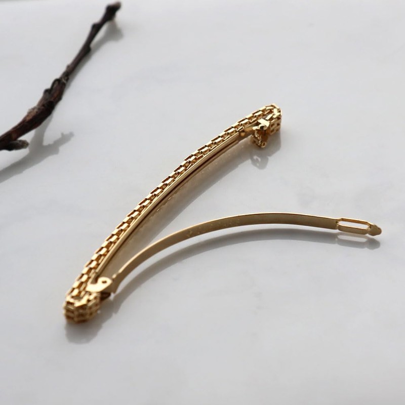 JewelVOX Barrette, Hair Accessories, Hair Clip, Mesh Style, Simple, Bundled