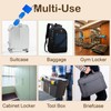 Suitcase Locks with Keys - Pack of 2 Small Padlock