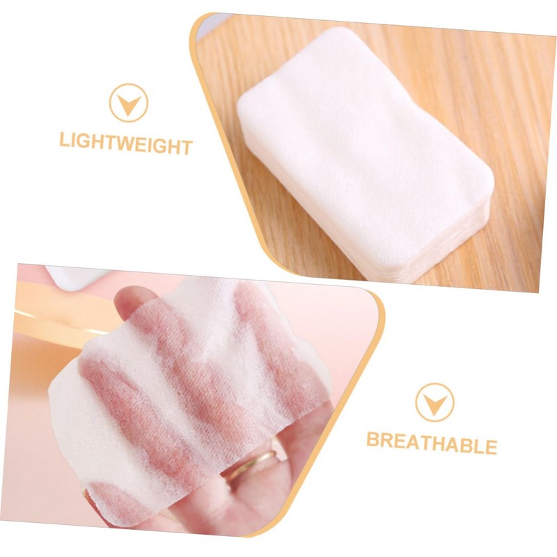 COLLBATH 200pcs Makeup Remover Pads for Face Gentle Makeup Cleansing