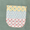Kusuguru Japan Cat Lunch Bag, green