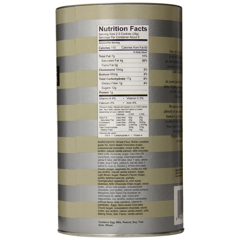 Poppie's Cookies Cowboy Thundercluster, 8-Ounce Canisters (Pack of 4)