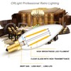 CRLight 2W 250LM LED Candelabra Bulb 2700K Warm White, 25W