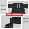 KUNN Electrician Tool Pouch with Belt Clip - 7-Pocket Lightweight